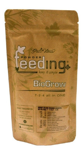 FEEDING BIO GROW 125gr FEEDING BIO GROW 125gr