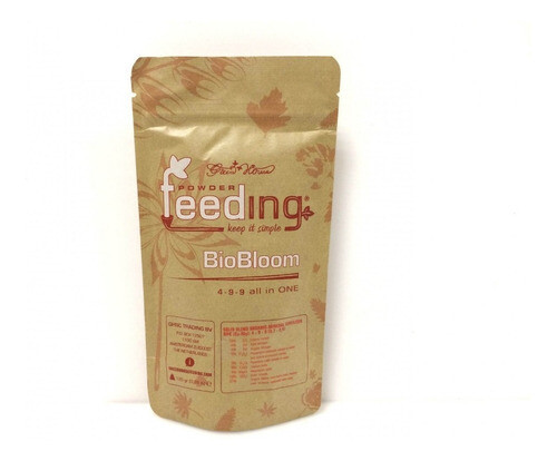 FEEDING BIO BLOOM 125GR FEEDING BIO BLOOM 125GR