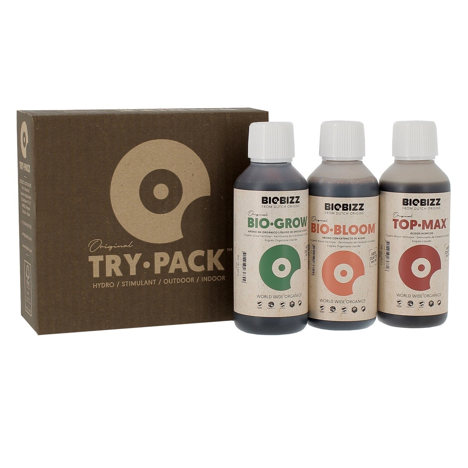 BIOBIZZ TRY-PACK INDOOR 250 ml BIOBIZZ TRY-PACK INDOOR 250 ml