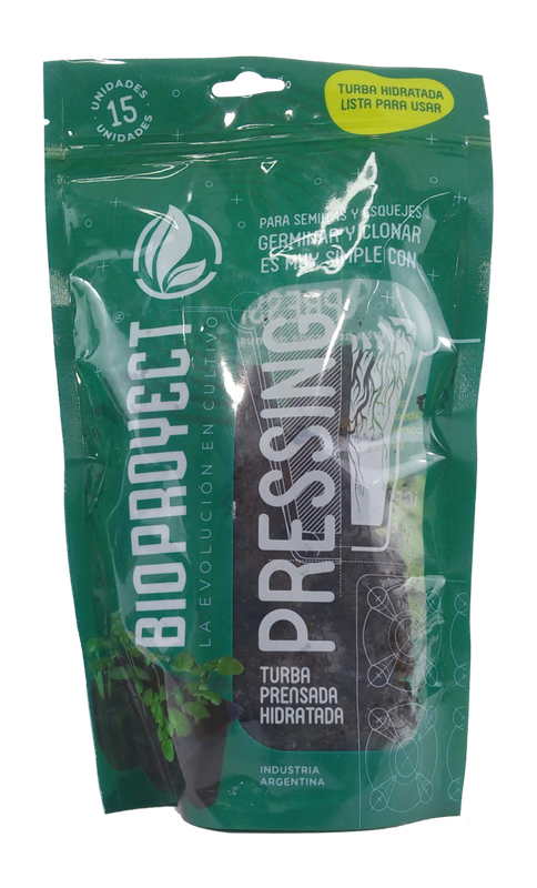BIOPROYECT PRESSING - Jiffy x15 PACK