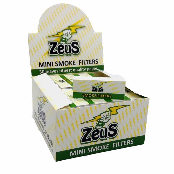 TIPS ZEUS MINI WHITE (FILTROS CORTOS) TIPS ZEUS MINI WHITE (FILTROS CORTOS)
