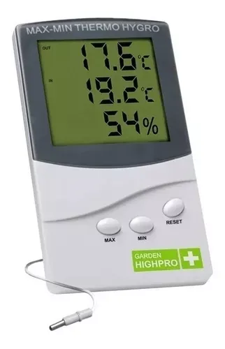 TERMOHIGROMETRO - GARDEN HIGH PRO HYGROTHERMO MEDIUM TERMOHIGROMETRO - GARDEN HIGH PRO HYGROTHERMO MEDIUM