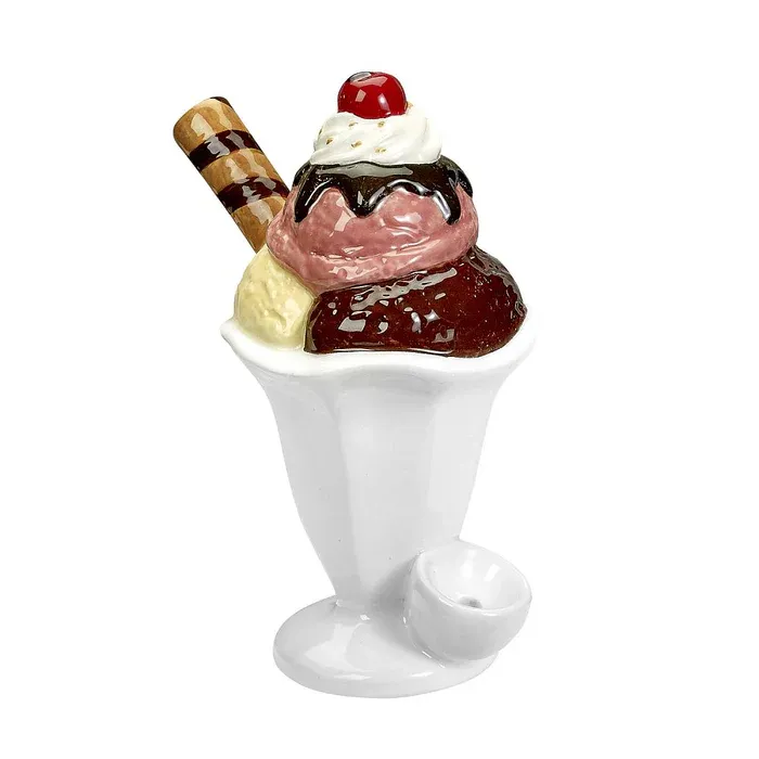 PIPA DE CERAMICA - ICE CREAM SUNDAE PIPE 88141