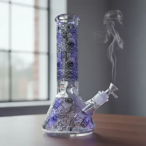 BONG VIDRIO - ROK NEON 35CM