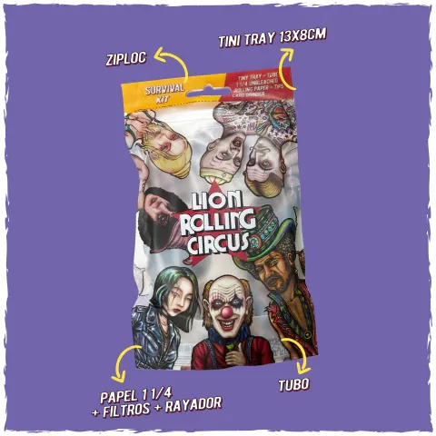 LION ROLLING CIRCUS - SURVIVAL KIT