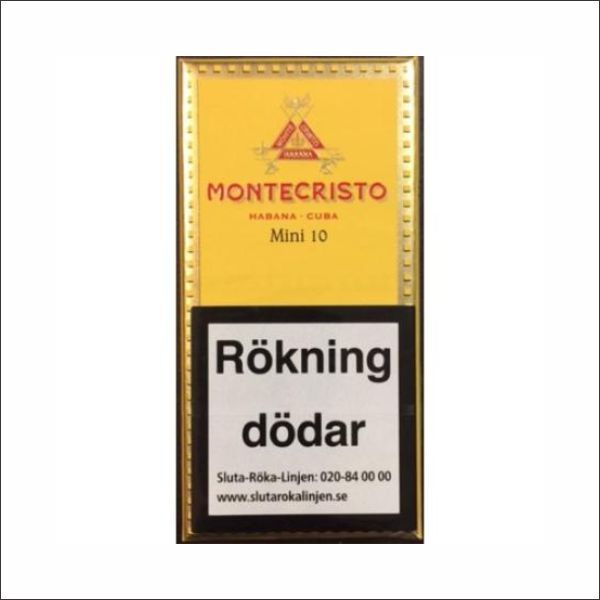 MONTECRISTO MINI # - VALOR POR UNIDAD