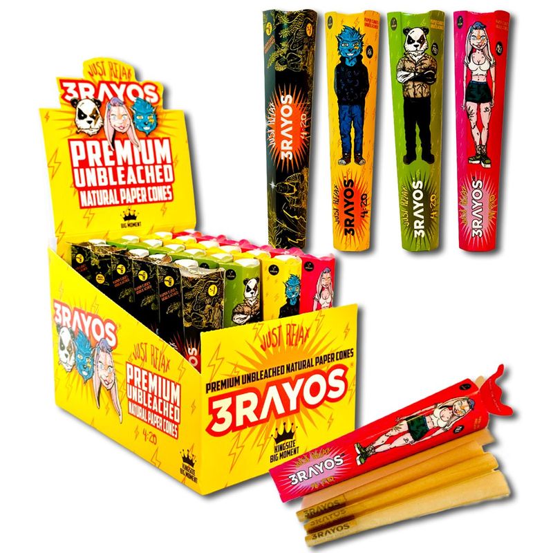 PAPEL CONO 3 RAYOS KS