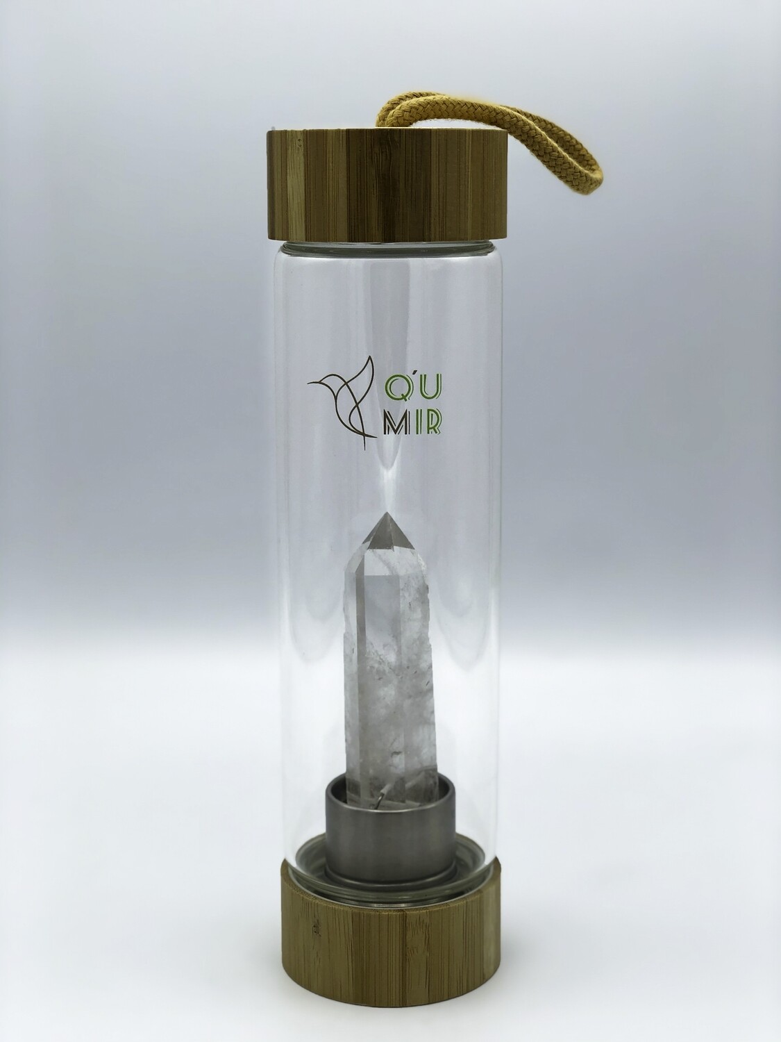 Clear Crystal Water Bottle