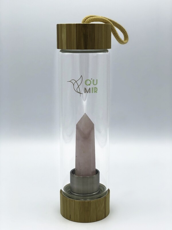 Rose Crystal Water Bottle