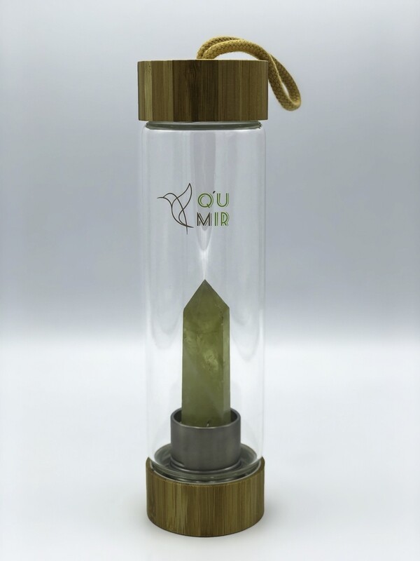 Citrine Crystal Water Bottle