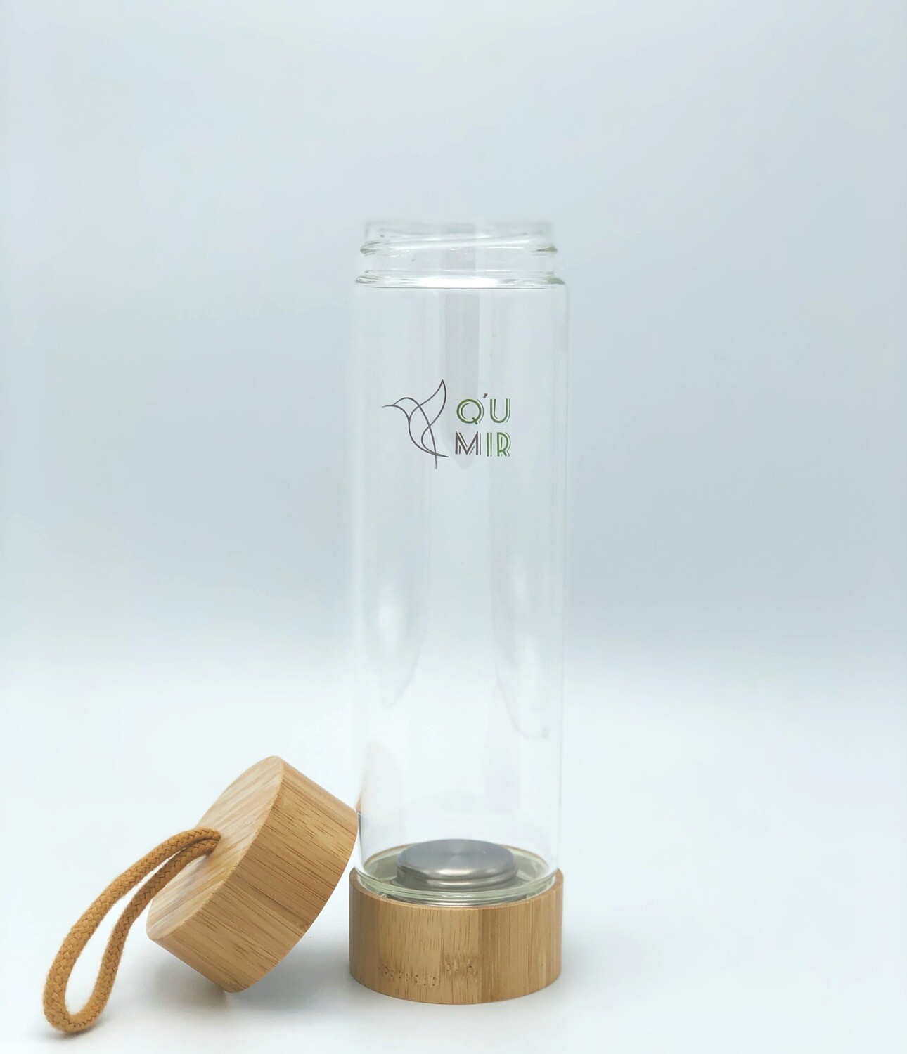 Glass Body &amp; Bamboo Lids