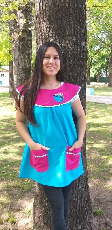 Baby TURQUESA con VAQUITA DEL LOGO