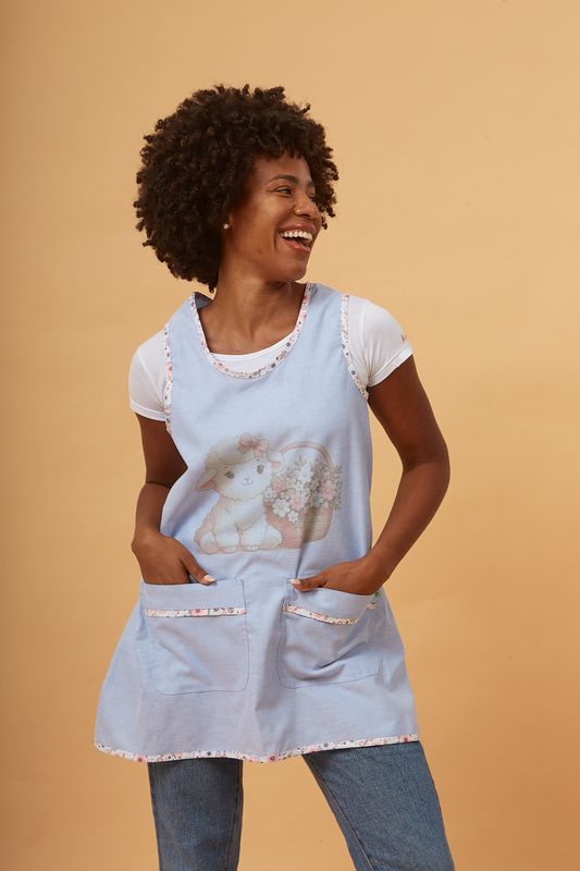 ABRAZO DE JEANS CON OVEJA