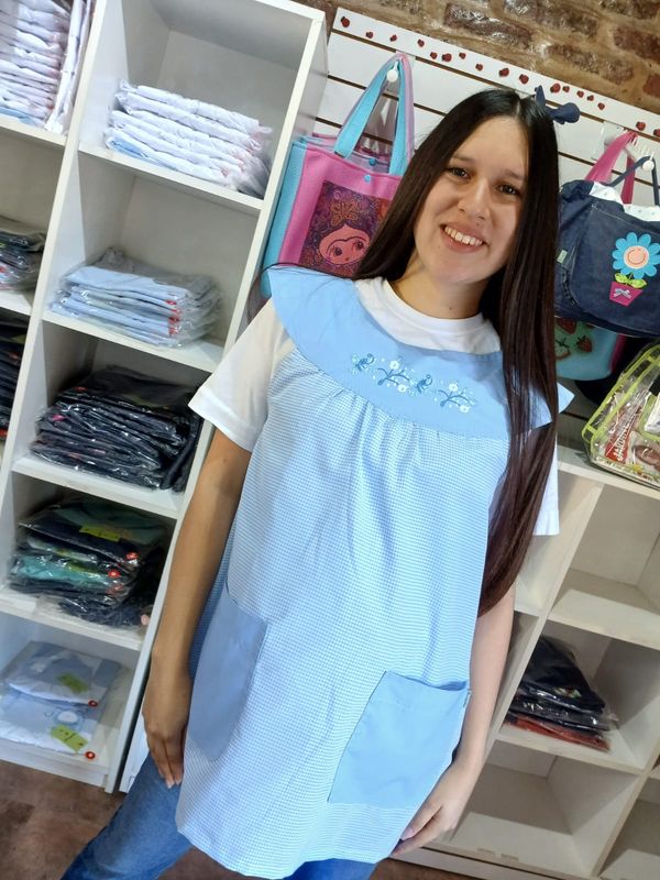 BABY PATRIO CUADRILLÉ  diseño 2
