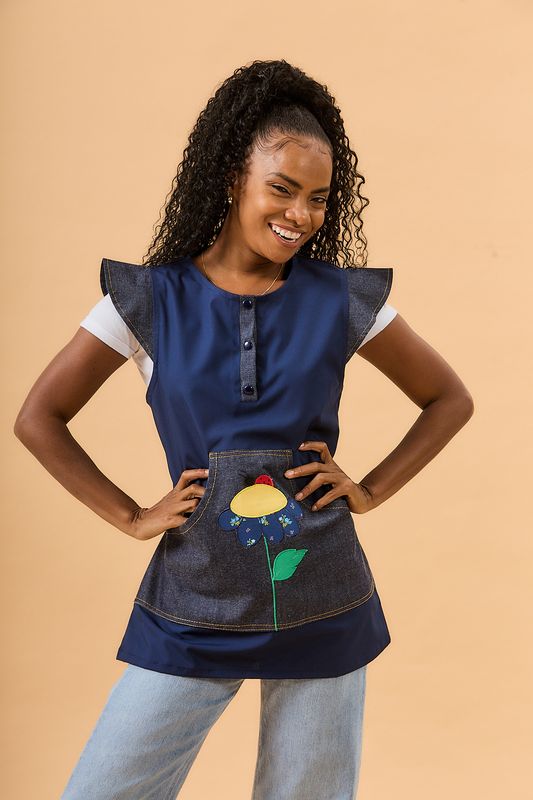 CAMILA AZUL con MARGARITA