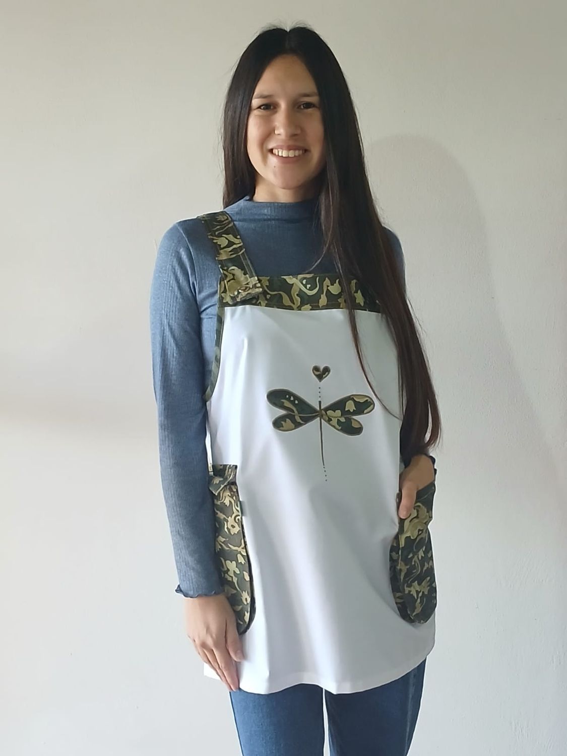 jumper INTELIGENTE camuflado verde con libelula jumper INTELIGENTE camuflado verde con libelula
