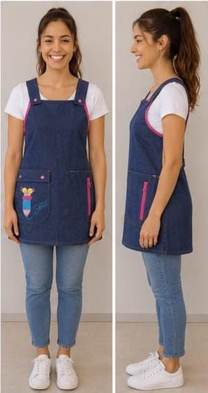 JUMPER DE JEANS con LAPIZ JUMPER DE JEANS con LAPIZ