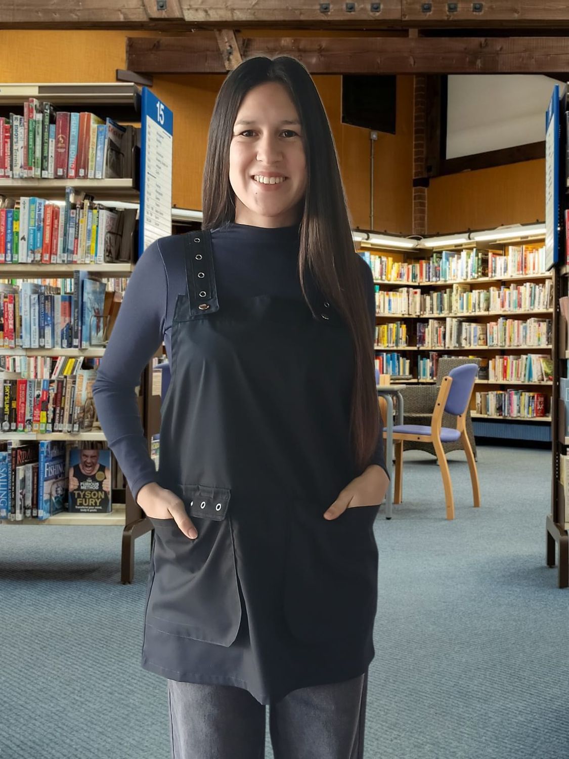 JUMPER NEGRO ARANDELA