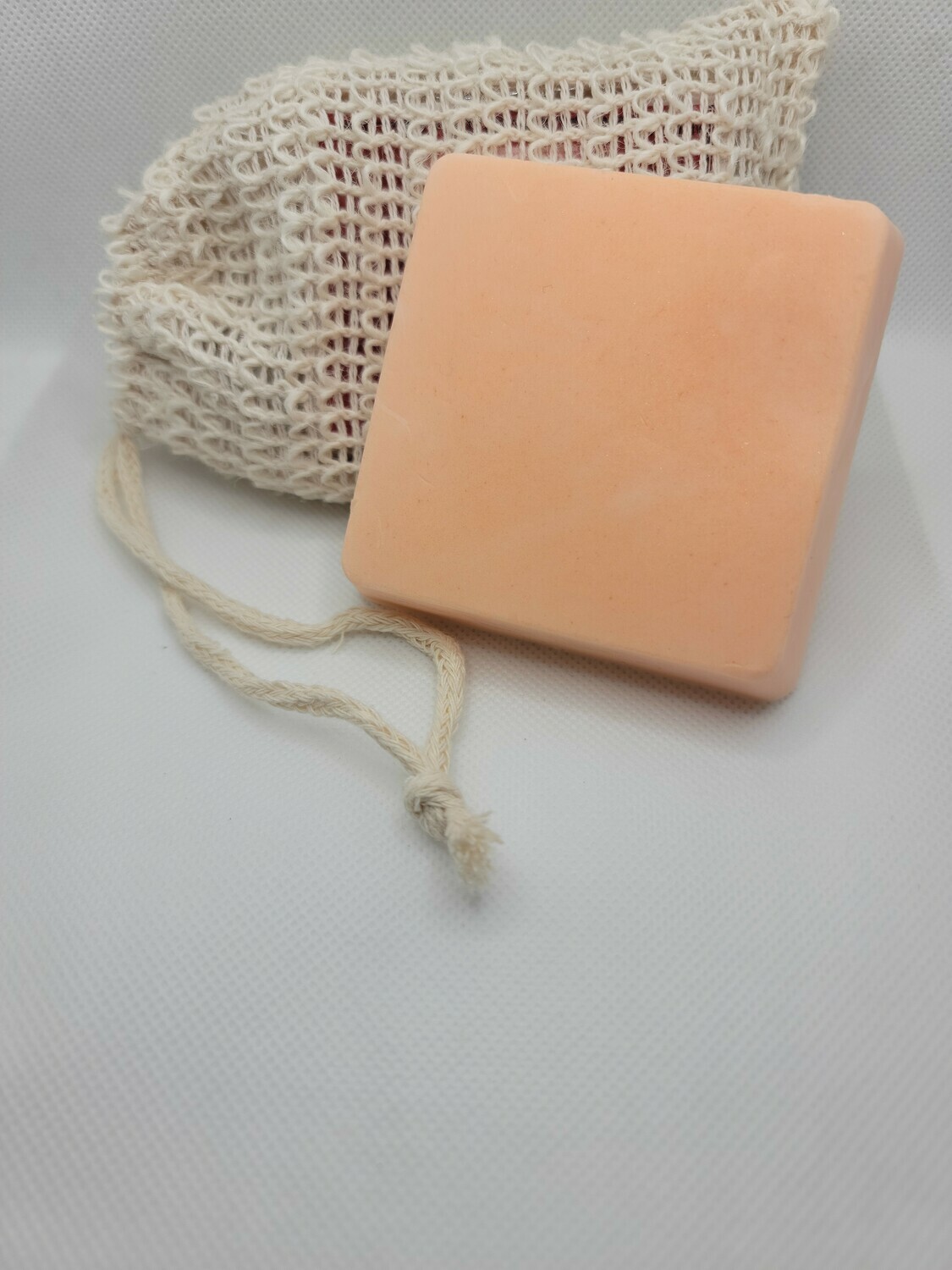 Sweet Orange Sherbet w/ Ramie Natural Soap Bag