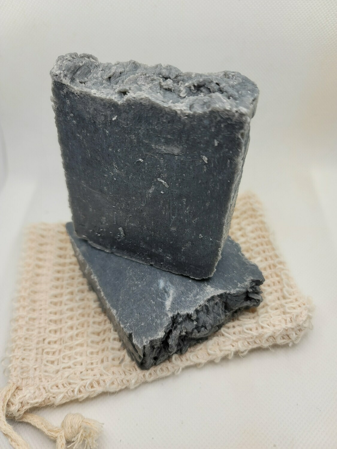 Activated Charcoal w/ Natural Ramie Soap Saver