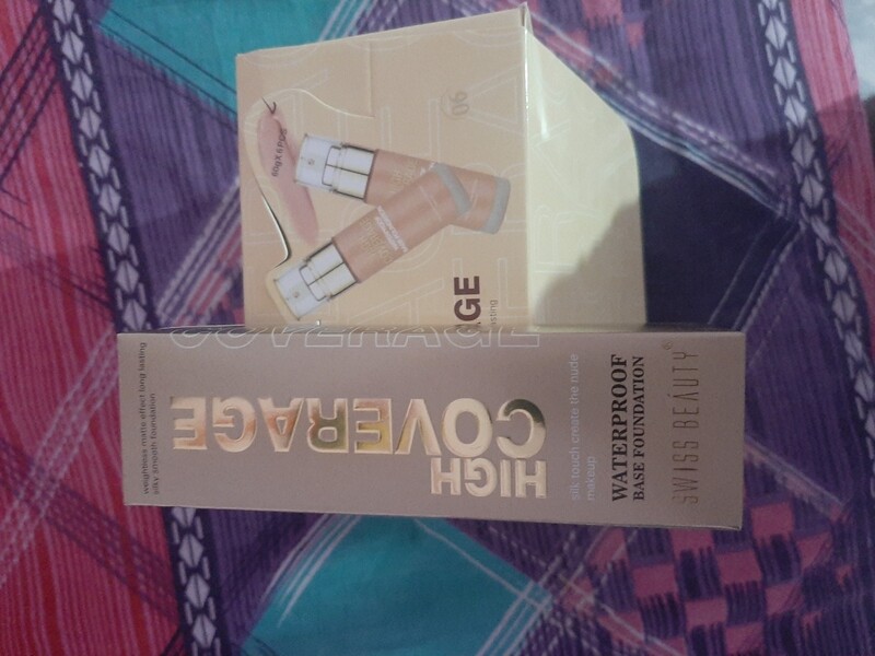 Swiss beauty water proof base foundation    No.3
