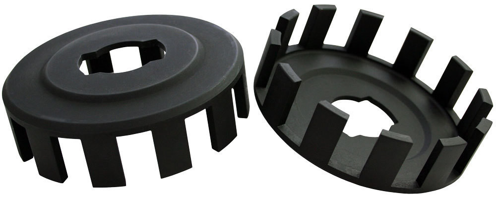 Vortex Drum, 12 Slots, Three-Disc, Flats, Steel, Part No. 4823