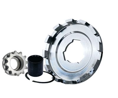 INBOARD 12T-#35, REV3 Pattern Sprocket &amp; Drum Assembly, One-Disc Vortex &amp; 6x6 Aggressor clutches, Part No. 5061