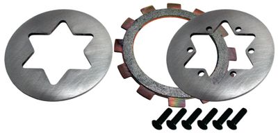 VORTEX One-Disc Clutch Rebuild Kit, Part No. 4221 (One Piece Steel Drive Hub)