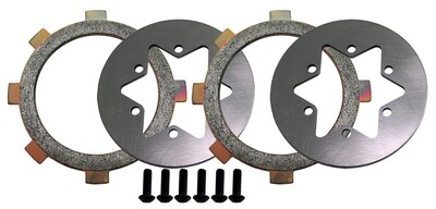 Bullet Rebuild Kit, Two Disc Clutch, 8 Tabs, Part No. 4869