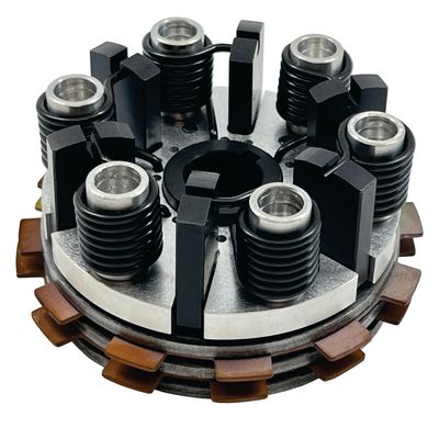 VORTEX Two-Disc Clutch, standard drum, 2-piece drive hub, (SMC roller bearing sprockets), Part No. 4102 FLATS