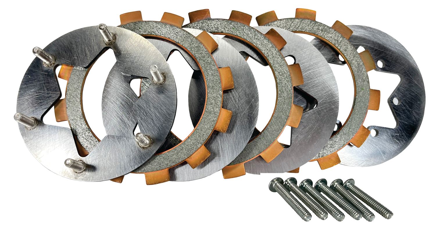 Aggressor 6x6 Three-Disc Clutch Rebuild Kit, Part No. 3635