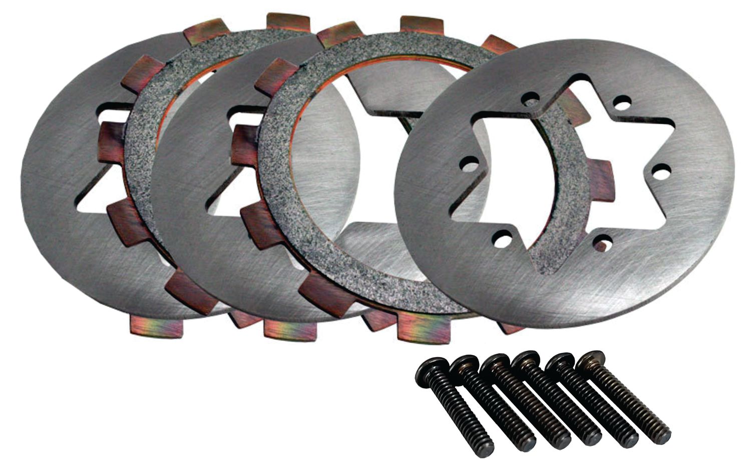 VORTEX, Two-Disc Clutch, Rebuild Kit, Part No. 5072 (Steel Drive Hub and Aluminum Front Plate)