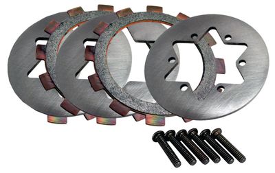 VORTEX, Two-Disc Clutch, Rebuild Kit, Part No. 5072 (Steel Drive Hub and Aluminum Front Plate)