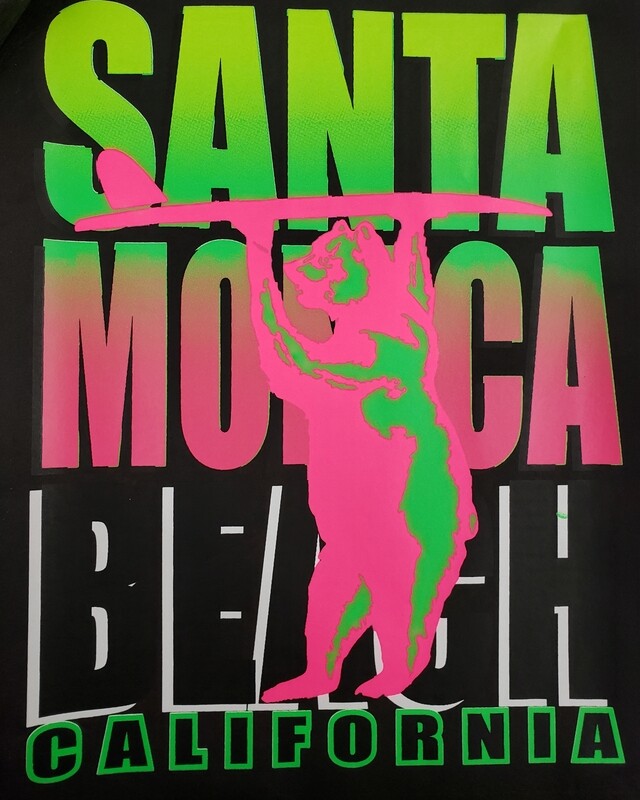 Neon Design Santa Monica Heat Transfer