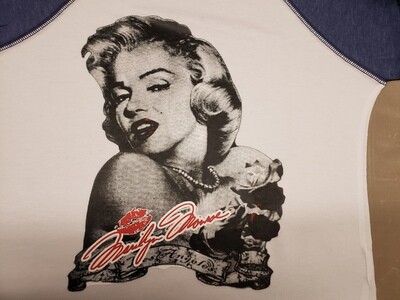 Marilyn Monroe Signature Design Heat Transfer