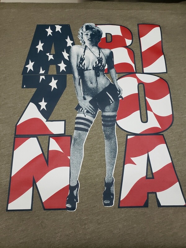 Marilyn Monroe USA Design Heat Transfer