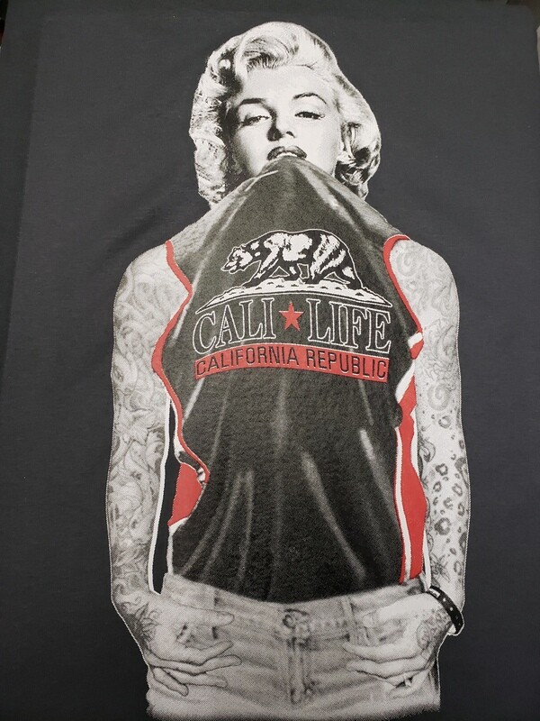 Marilyn Monroe CA Design Heat Transfer