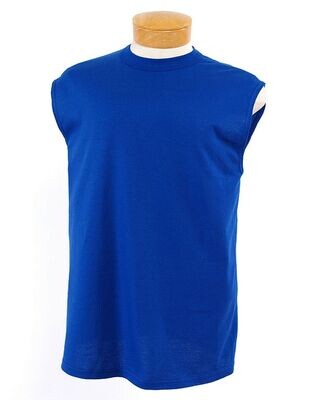 Jerzees Muscle Sleeveless HiDensi-T t-shirt 49MR S-XL 100%cotton