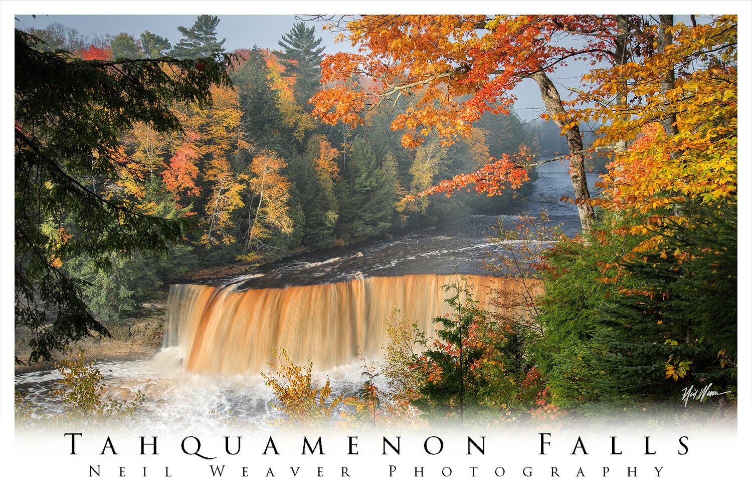 Tahquamenon Falls Fridge Magnet