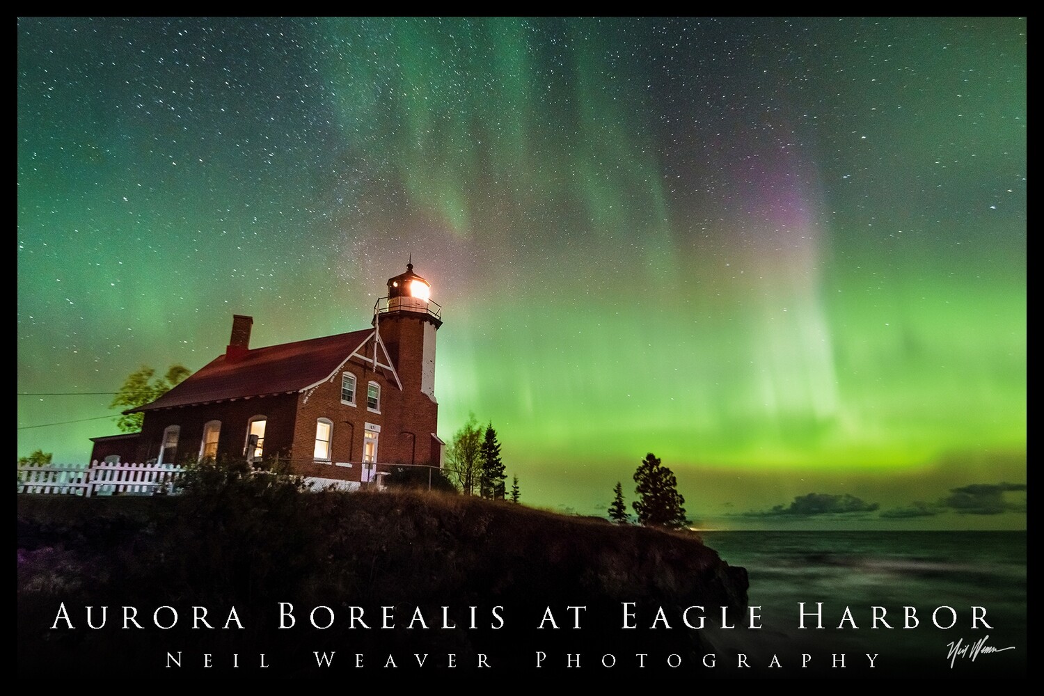 Eagle Harbor Lighthouse Fridge Magnet