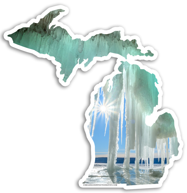 Michigan Sticker - Grand Island