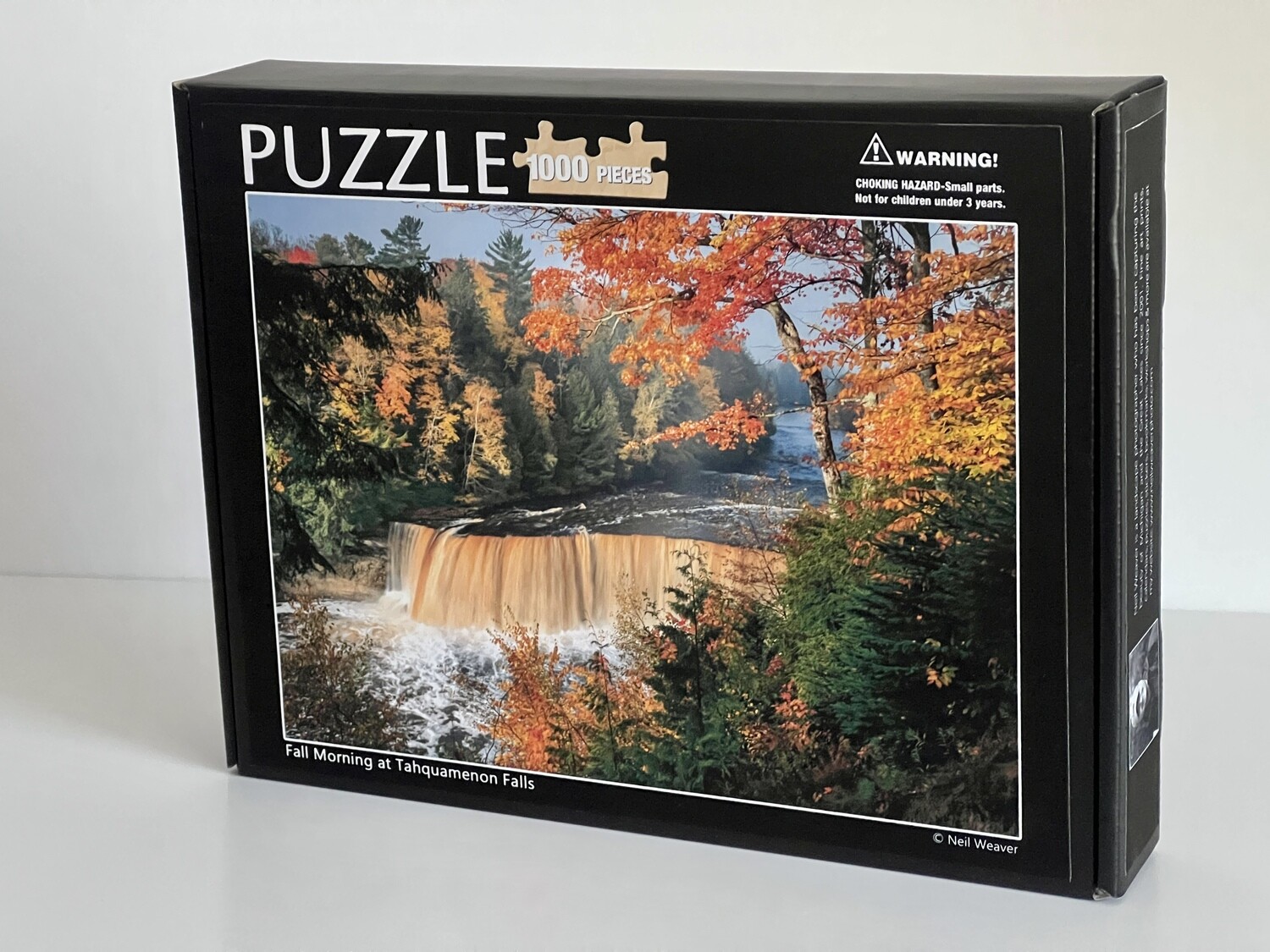 1000 pc Puzzle - Fall Morning at Tahquamenon Falls