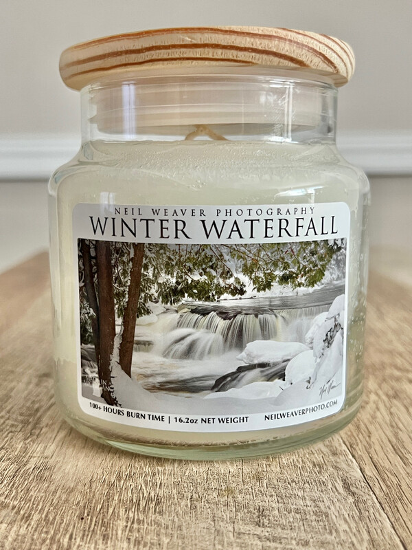 Scented Candle - “Winter Waterfall”