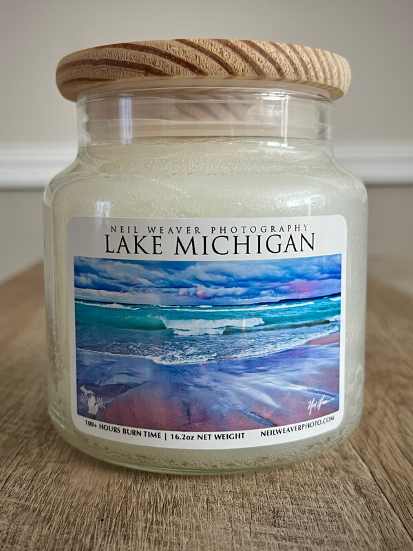 Scented candle - “Lake Michigan”