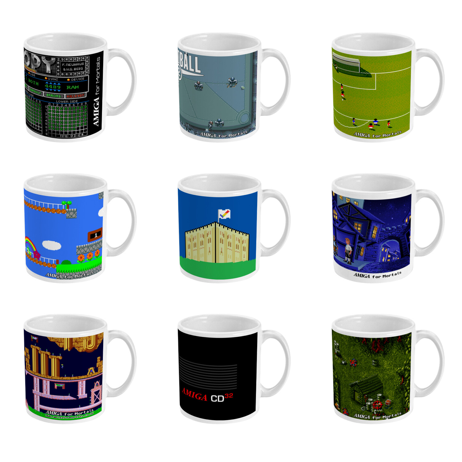 Amiga Mugs - Various designs available