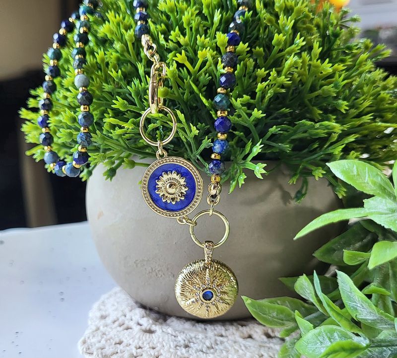 Turquoise Charm Necklace