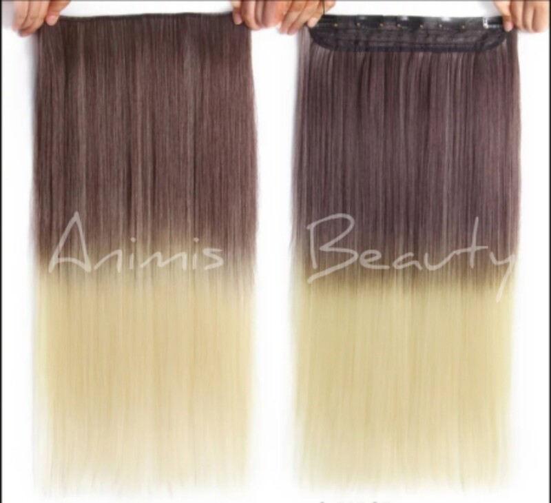 Extensii Ombre Blond