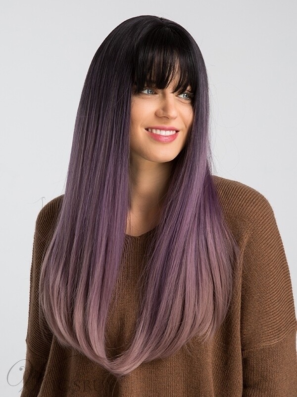 Peruca ombre Mov