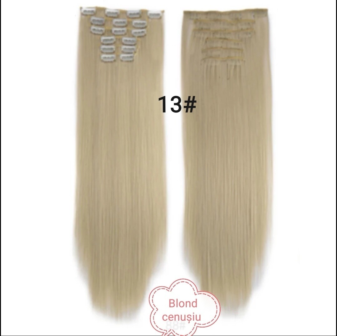Extensii BLOND Cenusiu