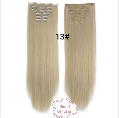 Extensii BLOND Cenusiu